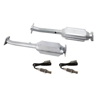 Replacement - Rear Driver and Passenger Side Direct Fit Catalytic Converter Kit