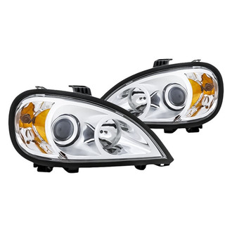 Replacement - Driver and Passenger Side Chrome Projector Headlights