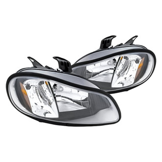 Replacement - Driver and Passenger Side Black Headlights