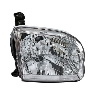 Replacement - Passenger Side Headlight (CAPA Certified)