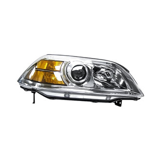 Replacement - Passenger Side Headlight Lens and Housing (CAPA Certified)
