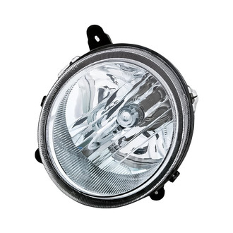 Replacement - Passenger Side Headlight (CAPA Certified)
