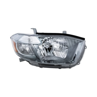 Replacement - Passenger Side Headlight Lens and Housing (Standard Line)