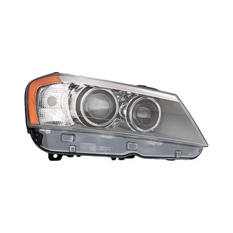 Replacement - Passenger Side Headlight Lens and Housing (CAPA Certified)