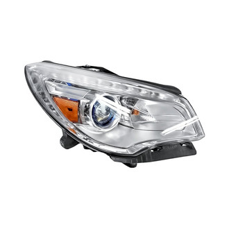 Replacement - Passenger Side Headlight (CAPA Certified)