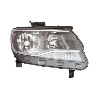 Replacement - Passenger Side Headlight (CAPA Certified)