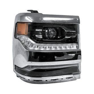 Replacement - Passenger Side Headlight (CAPA Certified)