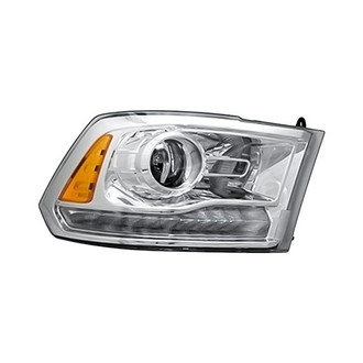 Replacement - Passenger Side Headlight (CAPA Certified)