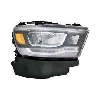 Replacement - Passenger Side Headlight (CAPA Certified)