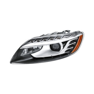 Replacement - Driver Side Headlight Lens and Housing (CAPA Certified)