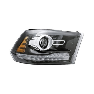 Replacement - Passenger Side Headlight (CAPA Certified)