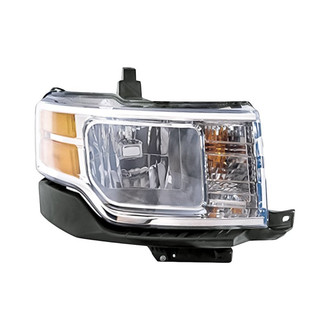 Replacement - Passenger Side Headlight (CAPA Certified)