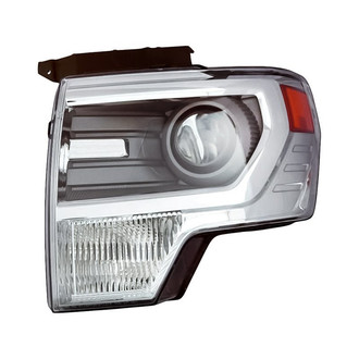 Replacement - Driver Side Headlight Lens and Housing (CAPA Certified)