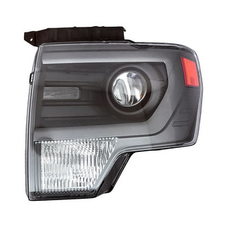 Replacement - Driver Side Headlight Lens and Housing (CAPA Certified)