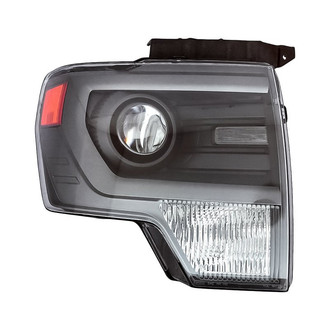 Replacement - Passenger Side Headlight Lens and Housing (CAPA Certified)