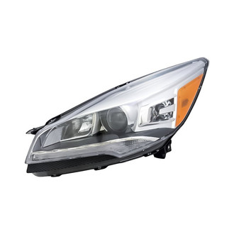 Replacement - Driver Side Headlight Lens and Housing (CAPA Certified)
