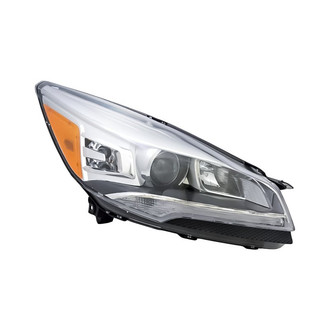 Replacement - Passenger Side Headlight Lens and Housing (CAPA Certified)