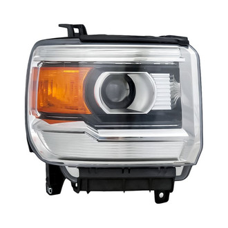 Replacement - Passenger Side Headlight (CAPA Certified)