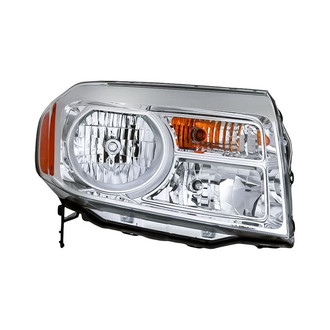 Replacement - Passenger Side Headlight (CAPA Certified)