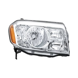 Replacement - Passenger Side Headlight (CAPA Certified)