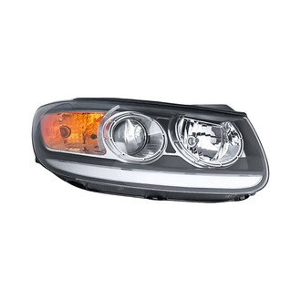 Replacement - Passenger Side Headlight (CAPA Certified)