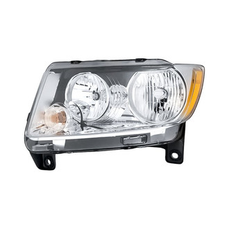 Replacement - Driver Side Headlight (CAPA Certified)