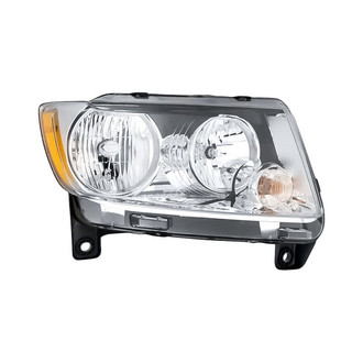 Replacement - Passenger Side Headlight (CAPA Certified)