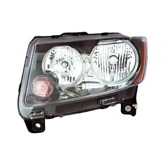 Replacement - Driver Side Headlight (CAPA Certified)
