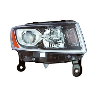 Replacement - Passenger Side Headlight (CAPA Certified)