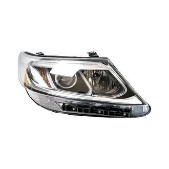 Replacement - Passenger Side Headlight (CAPA Certified)