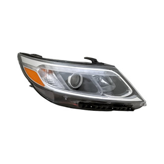 Replacement - Passenger Side Headlight (CAPA Certified)