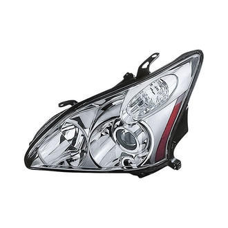 Replacement - Driver Side Headlight Lens and Housing (Standard Line)