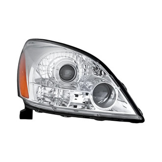 Replacement - Passenger Side Headlight Lens and Housing (Standard Line)