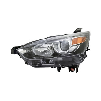 Replacement - Driver Side Headlight Lens and Housing (Standard Line)