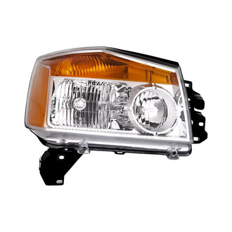 Replacement - Passenger Side Headlight (CAPA Certified)