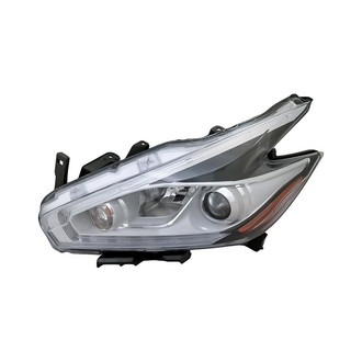 Replacement - Driver Side Headlight (CAPA Certified)