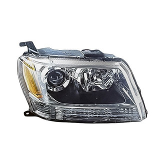 Replacement - Passenger Side Headlight Lens and Housing (CAPA Certified)