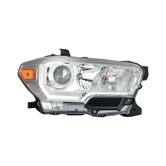 Replacement - Passenger Side Headlight (CAPA Certified)