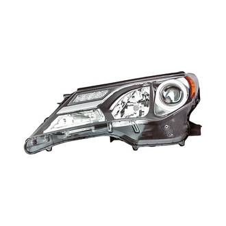Replacement - Driver Side Headlight Lens and Housing (CAPA Certified)