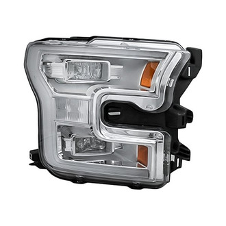 Replacement - Passenger Side Headlight (CAPA Certified)