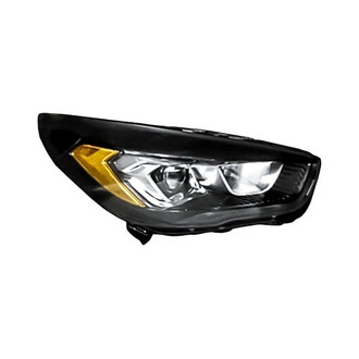 Replacement - Passenger Side Headlight Lens and Housing (CAPA Certified)