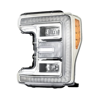 Replacement - Driver Side Headlight Lens and Housing (CAPA Certified)