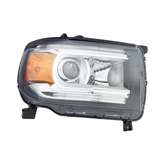 Replacement - Passenger Side Headlight (CAPA Certified)