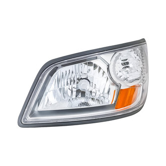 Replacement - Driver Side Headlight Lens and Housing (Standard Line)