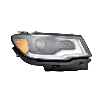 Replacement - Passenger Side Headlight (CAPA Certified)