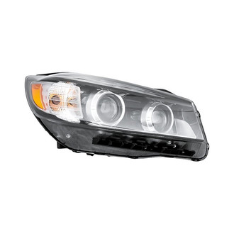 Replacement - Passenger Side Headlight (CAPA Certified)