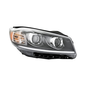 Replacement - Passenger Side Headlight (CAPA Certified)
