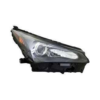 Replacement - Passenger Side Headlight Lens and Housing (CAPA Certified)