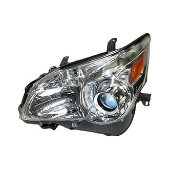 Replacement - Driver Side Headlight Lens and Housing (CAPA Certified)