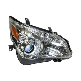 Replacement - Passenger Side Headlight Lens and Housing (CAPA Certified)